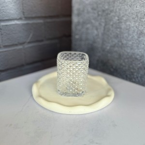 ست شش عددی لیوان بدونه دسته طرح پوست ماری برند دلی گلس