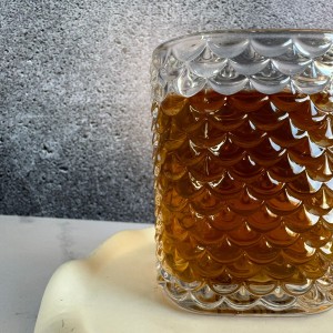 ست شش عددی لیوان بدونه دسته پوست ماری برند دلی گلس