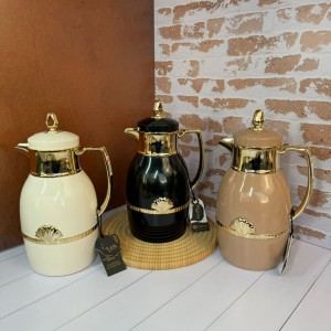 فلاسک محفظه شیشه ای برند feenik ظرفیت 1 لیتری