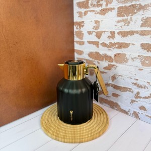 فلاسک دسته بامبو شیار دار برند feenik ظرفیت 1 لیتری