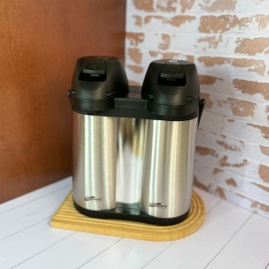 فلاسک استیل دوقلو برند DAY DAYS ظرفیت 3/8 لیتری