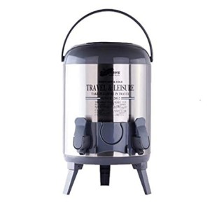 کلمن استیل دو مخزنه دسته دار برند DAY DAYS ظرفیت 9/5 لیتری