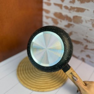 شیر جوش گرانیتی دسته بامبو برند بارولی