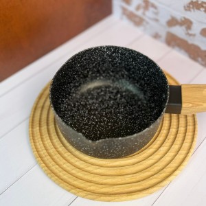 شیر جوش گرانیتی دسته بامبو برند بارولی