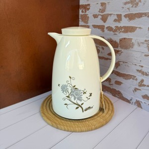 فلاسک شیشه صورتی برند feenik ظرفیت 2 لیتری