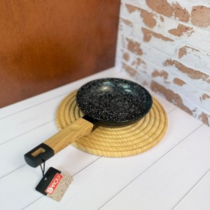 ماهیتابه  گرانیتی تک دسته بامبو بارولی