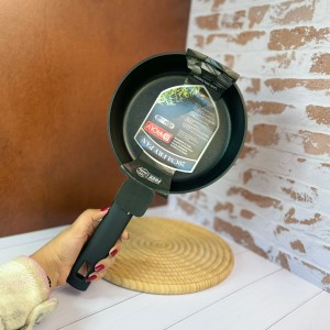 ماهیتابه گرانیتی تک دسته برند بارولی سایز 20