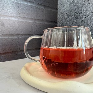 لیوان پیرکس طرح شیار دار 400 میل