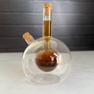 جا آبلیمو و سرکه پیرکس دو مخزنه طرح گرد