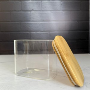 بانکه پیرکس درب بامبو طرح مستطیلی