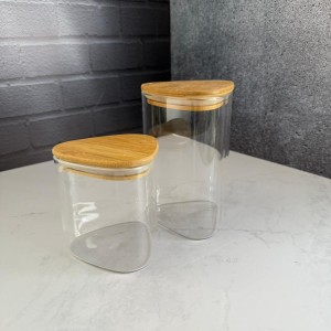 بانکه پیرکس درب بامبو طرح مثلثی