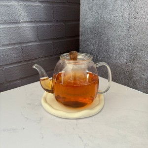 قوری صافی دار تمام پیرکس دسته دار 1100 میل