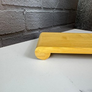 تخته سرو بامبو مستطیلی پایه‌دار