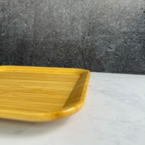 سینی بامبو طرح مربعی سه‌سایز