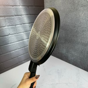 تابه تخت تک دسته گرانیتی برند بارولی