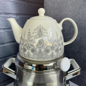 کتری و قوری مات کف چدن قیطاسی 7730