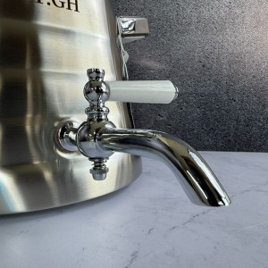 کتری و قوری مات کف چدن قیطاسی