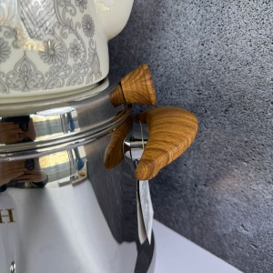 کتری و قوری براق کف چدن قیطاسی مدل 6675