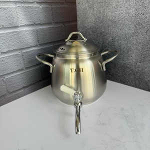 کتری شیردار کف چدن تابناک قیطاسی مدل 3003