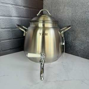 کتری شیردار کف چدن تابناک قیطاسی مدل 4004