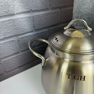 کتری شیردار کف چدن تابناک قیطاسی مدل 4004