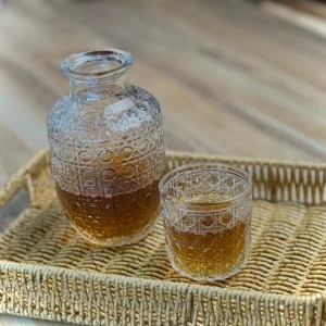 ست پارچ و لیوان کریستالی شب‌دنی هوم