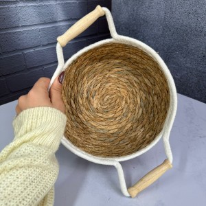 سبد حصیری سه عددی