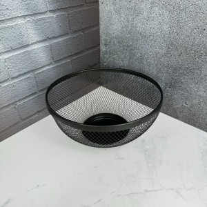 آبکش استیل گرد مشکی طرح ایکیا