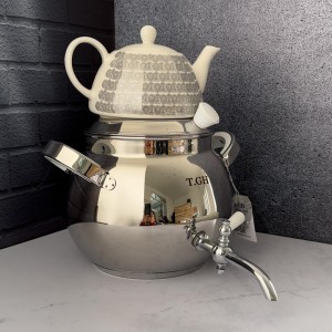 کتری و قوری پرشیا براق قیطاسی مدل 5080