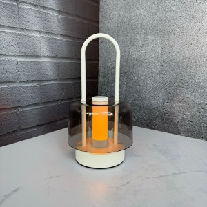 آباژور لمسی سه حالته طرح فانوس