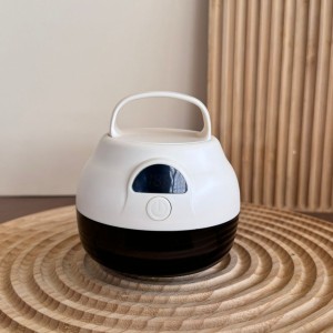 پرز گیر لباس شارژی دو حالته دسته دار طرح گرد