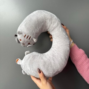 بالشتک گردنی طبی فوم طرح گربه ای