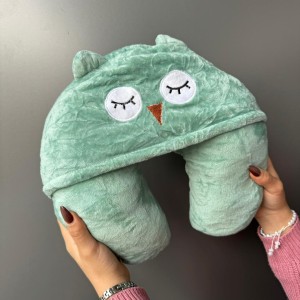 بالشتک کلاه دار گردنی طبی فوم طرح فانتزی