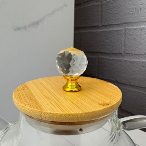 قوری پیرکس درب الماسی 1 لیتری