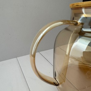 قوری پیرکس شعله مستقیم درب الماسی شامپاینی 1500 میل