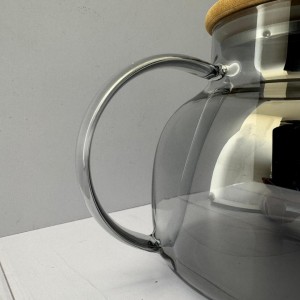 قوری پیرکس شعله مستقیم درب الماسی دودی