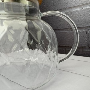 قوری پیرکس شعله مستقیم درب الماسی لوزی