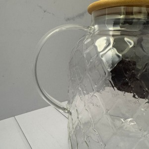 قوری پیرکس شعله مستقیم درب الماسی طرح لوزی 1800 میل