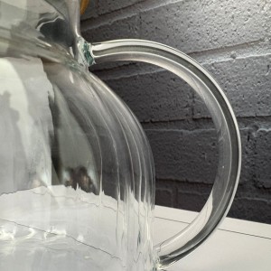 قوری پیرکس شعله مستقیم درب الماسی شیاردار دودی 1500 میل