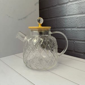 قوری پیرکس شعله مستقیم درب الماسی لوزی 1500 میل