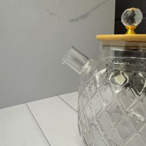 قوری پیرکس شعله مستقیم درب الماسی لوزی 1500 میل