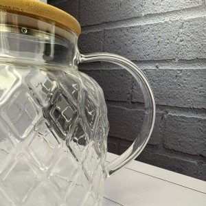 قوری پیرکس شعله مستقیم درب الماسی لوزی