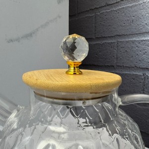 قوری پیرکس شعله مستقیم درب الماسی لوزی 1500 میل