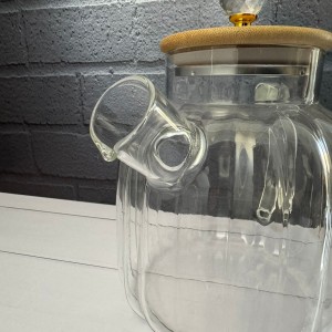 قوری پیرکس شعله مستقیم درب الماسی