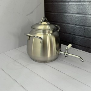 کتری شیردار کف چدن تابناک قیطاسی مدل 4004