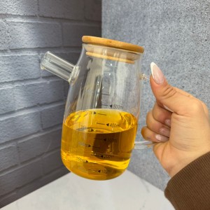 روغن ریز پیرکس درب بامبو 550میل درجه دار