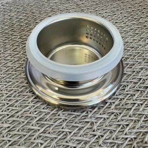 کتری پیرکس درب استیل