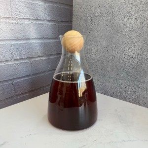 ست پارچ و لیوان پیرکس 7 پارچه درب توپی