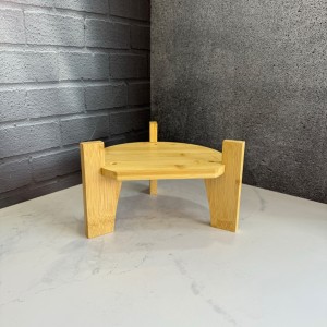 کلمن پیرکس استند بامبو طرح شیار دار 2/6 لیتری