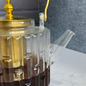 قوری پیرکس صافی دار